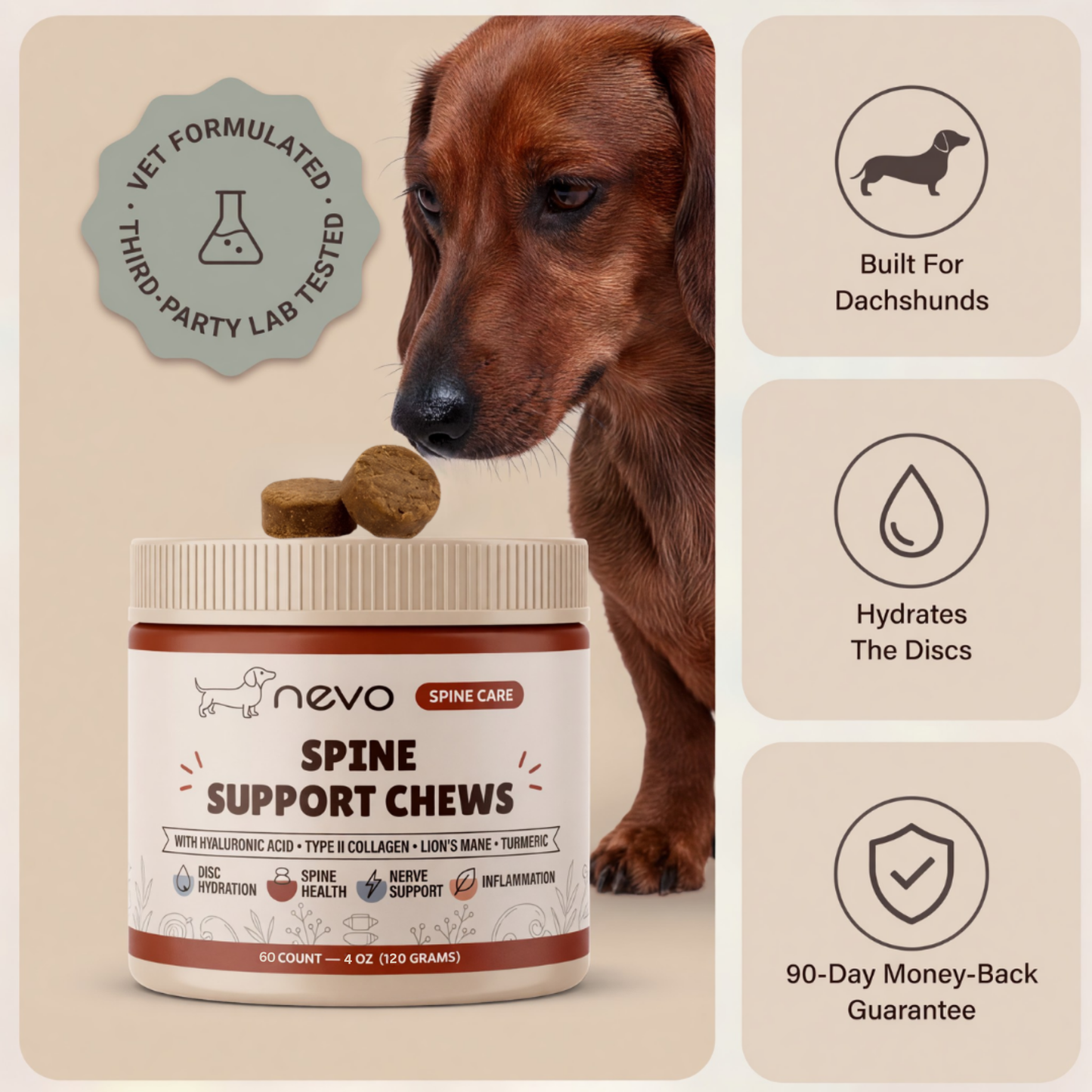 Nevo Spine Support Chews